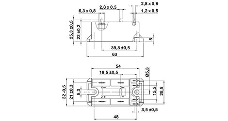 розміри SKB 28/02