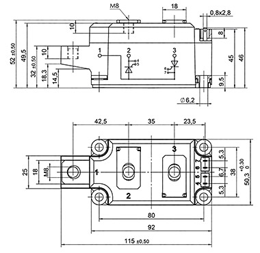 розміри AMKT 273-16E