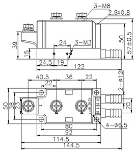 розміри MDC400-18-W