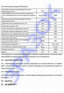 Технічний паспорт
