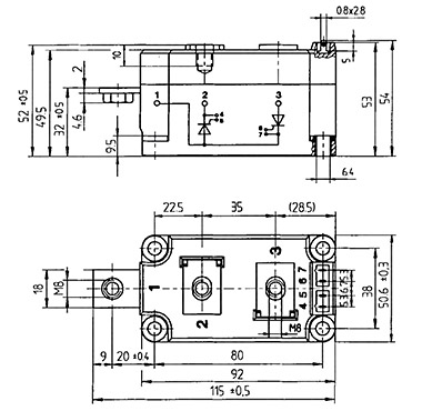 розміри SKKT 213/14E