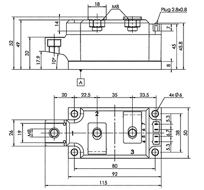 розміри SKKT 250/14E