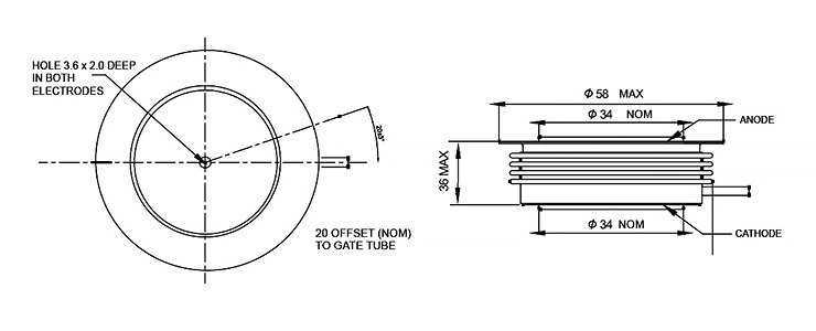 розміри DCR390J85