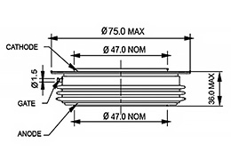 Розміри DCR1150N42