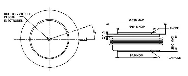 розміри DCR4440W22