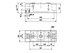 Діодний модуль SKKE 120F17