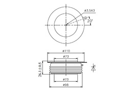 Розміри Y76KPC