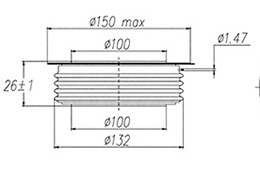 Корпус тиристора KP3900-(46...52)
